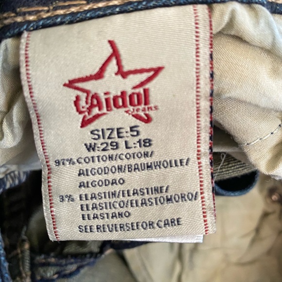 L.A Idol USA Capri dark Jean - Picture 5 of 5